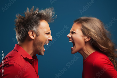 Family Feud: Husband and Wife Yelling in Anger