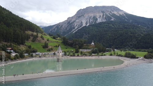 Lago di Resia - campanile sommerso