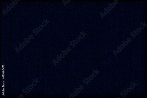 Denim texture pattern grunge print. Grid faded jeans texture background. Blue frayed fabric. Cloth navy blue apparel fabric pattern, realistic vector. Blue jeans structure, modern denim material