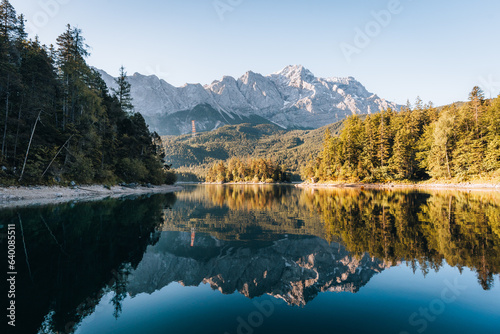 Morning photo of Eibsee Mountain Lake, Garmisch Partenkirchen, Bavaria, Germany