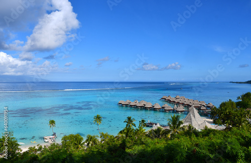 Temae Beach | Beautiful turquoise lagoon | Moorea | French Polynesia