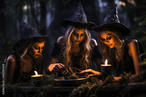 Witches at their Brew