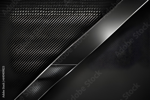 abstract metal background with lines, Dark abstract background with a carbon fiber texture