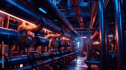 A Thermal Power Plant Piping and Instrumentation system