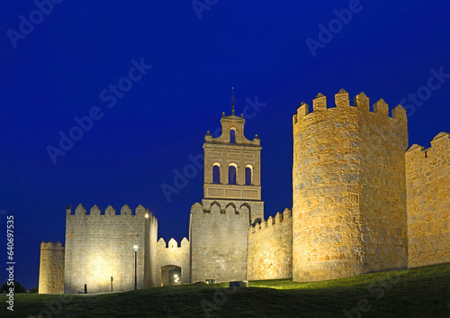 Walls of Avila, Castile and Leon, Spain, World Heritage Site by UNESCO