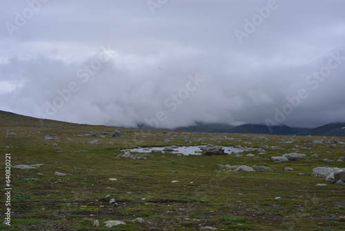 landscape with clouds Jotunheimen