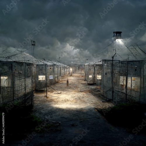 Hulk Hogan in a FEMA Concentration Camp for Forced Labor