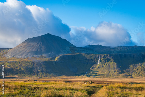 Landscape of the Snaefellsness Peninsula (iceland)