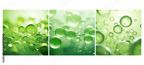 artistic green bubbles soft background illustration modern elegant, minimalist neutral, neutral toned artistic green bubbles soft background