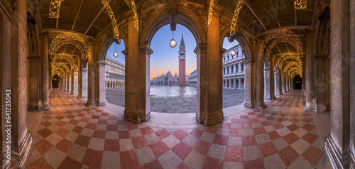 Venice, Italy Landmarks at Dawn