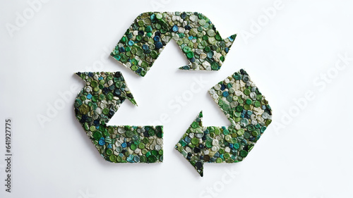 リサイクルマーク・エコロジー・エコフレンドリー・サステナブル・循環のイメージ 
