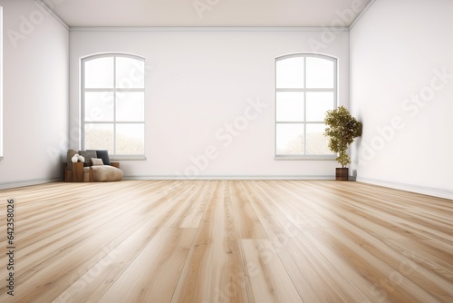 floor decorative abstract hardwood contemporary flooring background empty white apartment emptiness architecture clean Oak decor board wood domestic brown horizontal beech in wall floor design home