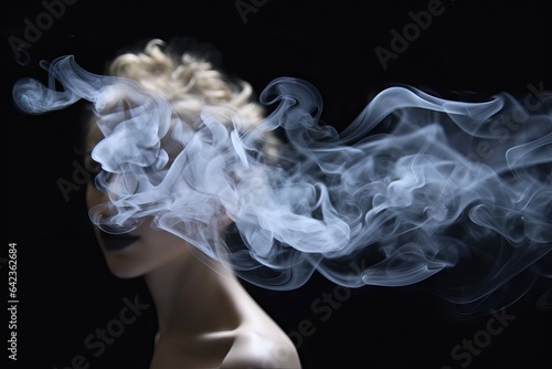 frankincense flare background ghost curve fume cigar fragrance aroma li black foggy burning curly smoke design cloud black fog issue curled heat cigarette infuriated aromatherapy abstract fluffy go