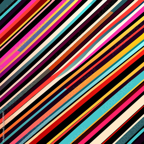 stripes lines pattern seamless to decoration bright colorful modern element design background abstract vector illustration