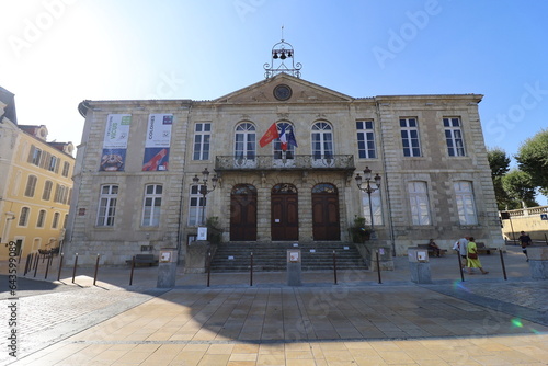 La mairie, vue de l'extérieur, ville de Auch, département du Gers, France