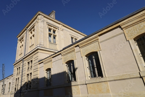 Le palais de justice, vu de l'extérieur, ville de Auch, département du Gers, France