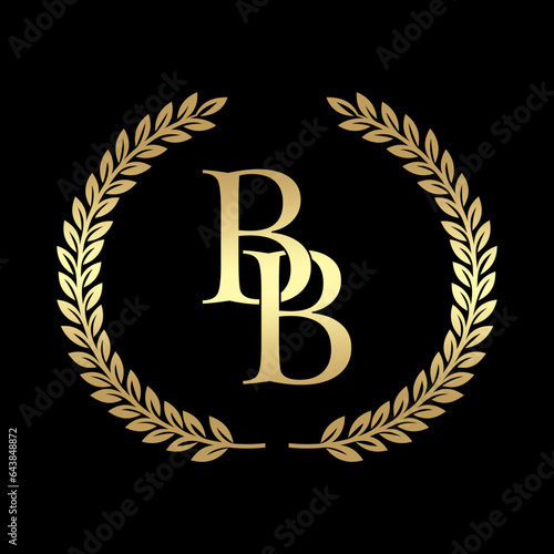 bb elegant logo , font logo