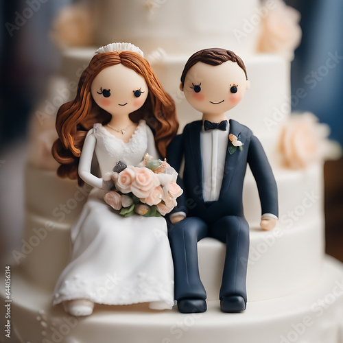 Muñecos de tarta de boda 