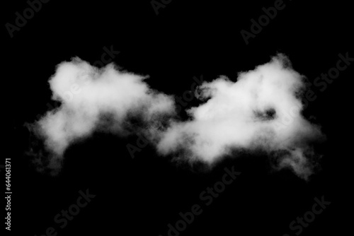 Chmura biała, tło, rozmazane, dym