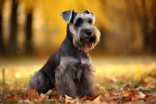 Cesky Terrier Dog - Portraits of AKC Approved Canine Breeds