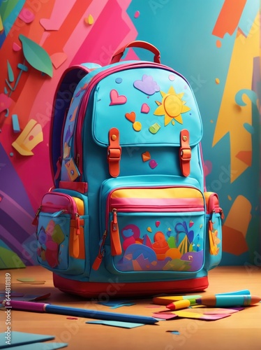 Unveiling the Vibrant and Dynamic Design of Kids School Bags