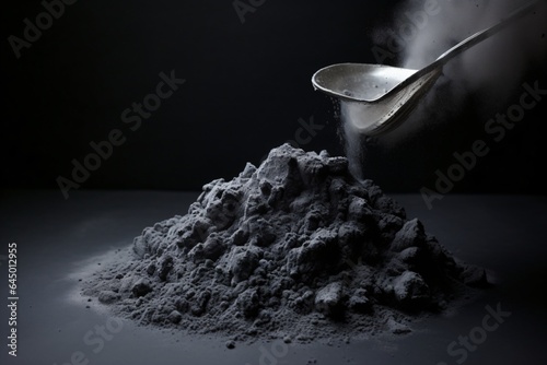 Charcoal and Basalt powder