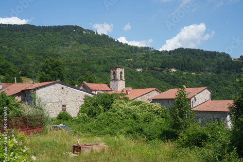 Metra, historic village in Tuscany