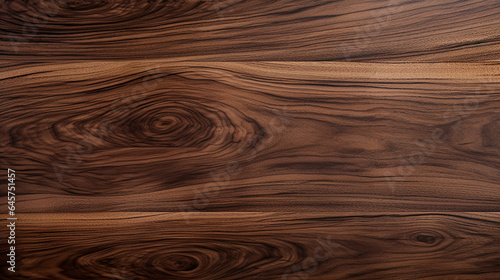 Rich and deep tones of walnut wood texture Dark brown