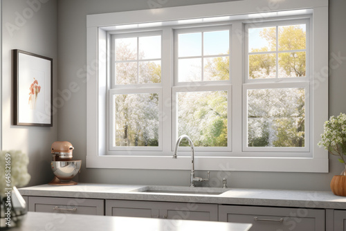 Double Hung Window, Kitchen Window Idea
