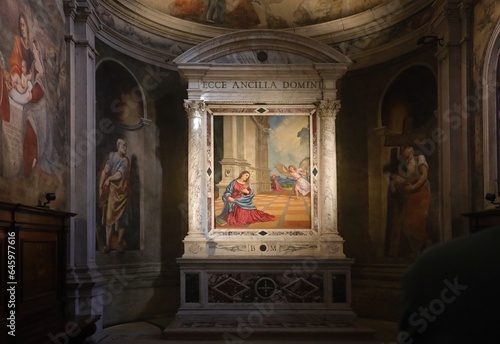 Annunciazione Malchiostro (Tavola di Tiziano)