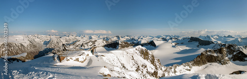 Jotunheimen, seen from top of Galdhøpiggen 