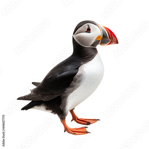 The puffin is a unique and charming seabird known for its distinctive appearance and behavior. 