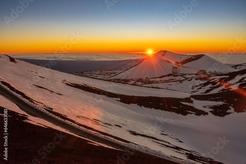 Sunset at Haleakalā National Park