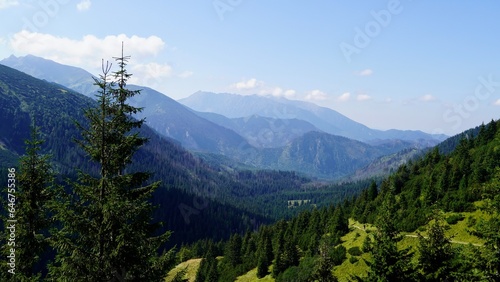 mountains in the mountains, Tatrzański Park Narodowy Zakopane, mountains view góry panorama Tatr 