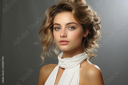 portrait of a beautiful young girl