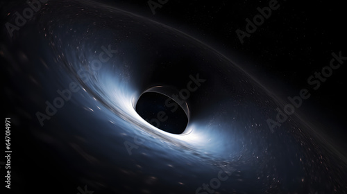 ブラックホール：光さえ逃れられない強力な重力領域 No.015 Black Hole A Region of Space-Time with Gravity So Strong That Not Even Light Can Escape Generative AI