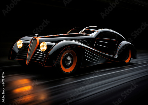 Bugatti Atlantic 1938 black luxury