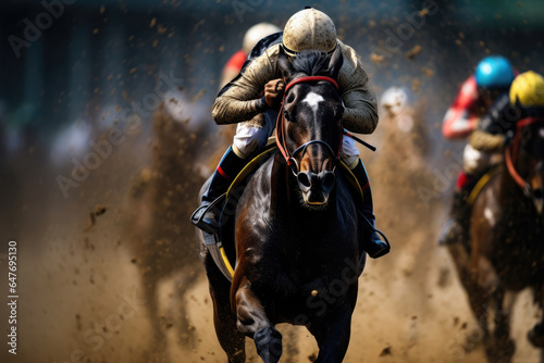 Pursuit of Glory: Action-Packed Horse Racing Moments