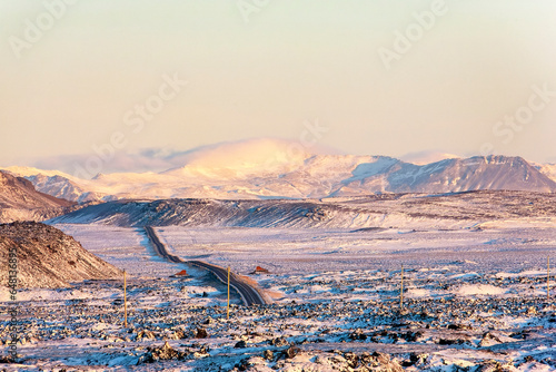 Landscape in the Region of Arnarstapi, Snaefellsness Peninsula, Iceland, Europe
