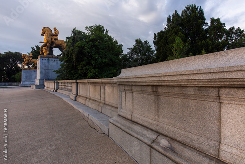 Arlington memorial bridge over potomac river