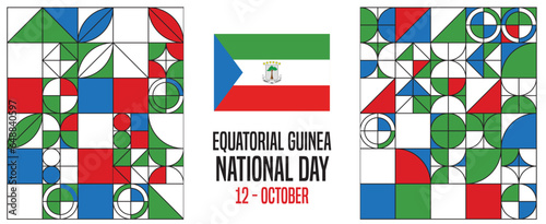 Equatorial Notional day Vector Vector banne.