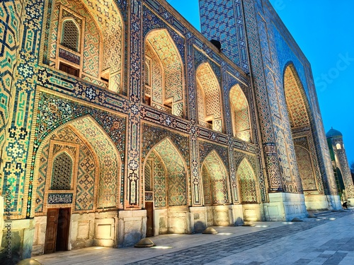 The Registan in Samarkand, Uzbekistan