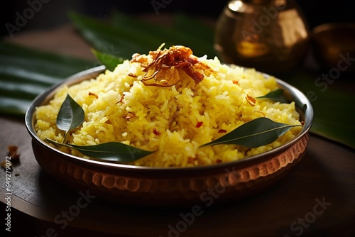 food rice dish for Diwali feast