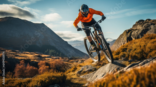 Mountain biking, extreme, mountains, sport, adventure, terrain, cyclist, trail, ride, outdoor, challenge, speed
