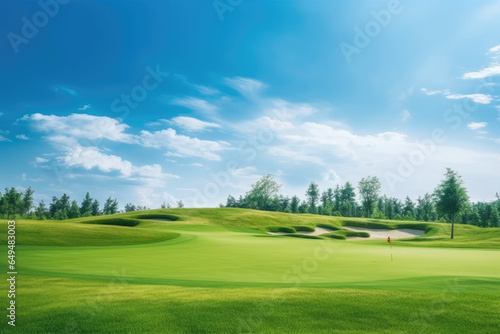 golf course landscape 
