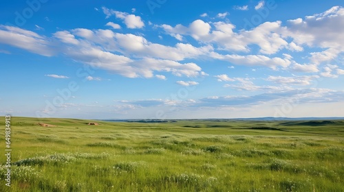 america prairie grasslands north illustration green countryside, field dakota, sky summer america prairie grasslands north