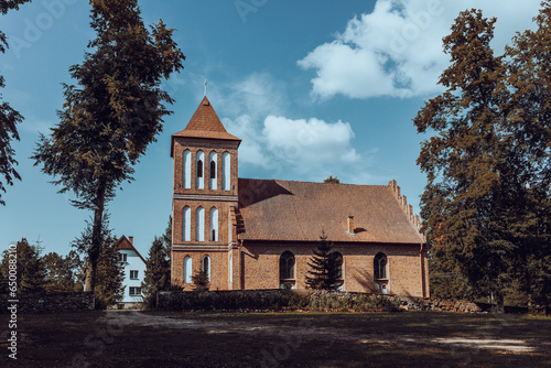 old church in the countryside in Kuty