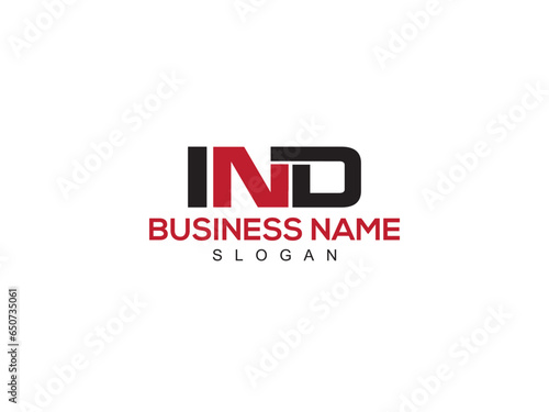 Minimalist Vector IND in Logo Letter Vector For Your Clothing Business
