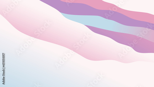 Desktop background featuring colorful abstract waves art 