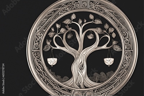 Yin Yang Philosophy and the Yggdrasil Tree from Norse Mythology